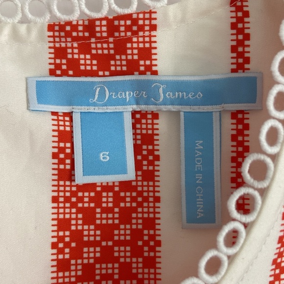 Draper James sleeveless blouse - size 6 - Picture 3 of 5